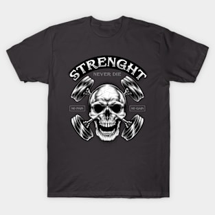 Skull Barbell T-Shirt